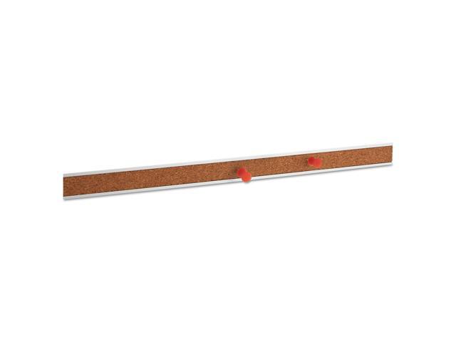 UNIVERSAL Cork Bulletin Bar Brown 24 x 1 43424