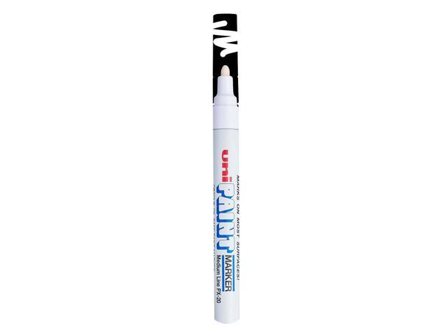 Uni PAINT Fabric Marker Medium Point White (63613) 501007