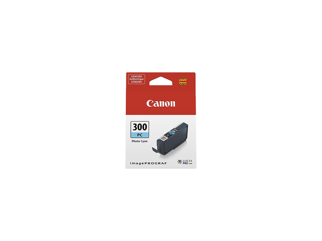 Canon 300 PC Photo Cyan Standard Yield Ink Cartridge (4197C002)