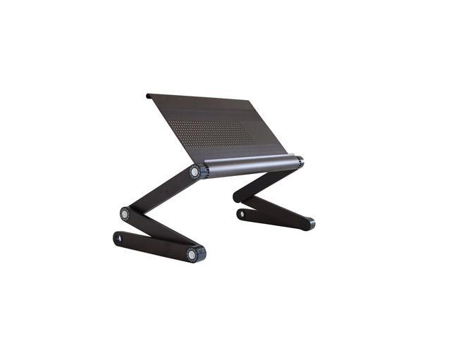 WorkEZ Executive Laptop Stand for Desk Adjustable Height computer lap desk for laptop aluminum laptop cooling stand adjustable laptop desk for bed...