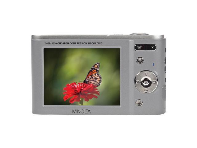 Minolta - MND20 44.0 Megapixel Digital Camera - Silver - image 9