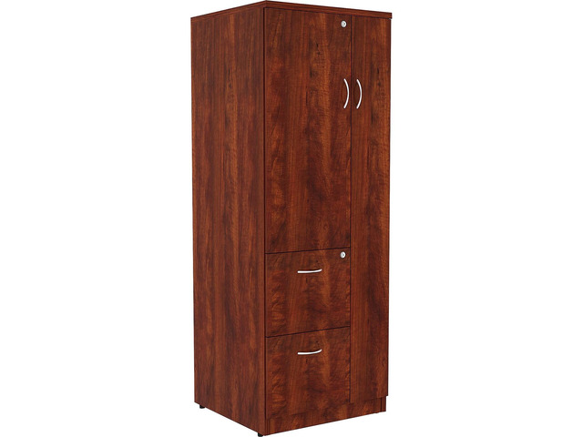 Lorell Tall Cherry Cabinet 23-3/5'x23-3/5'x65-3/5' Cherry 69896