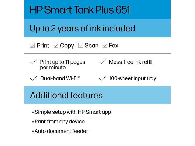 HP Smart Tank Plus 651 Wireless All-in-One - image 10