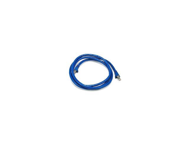 Monoprice Cat6A Ethernet Patch Cable - 5 Feet - Blue Snagless RJ45, Stranded, 550Mhz, STP, Pure Bare Copper Wire, 10G,26AWG