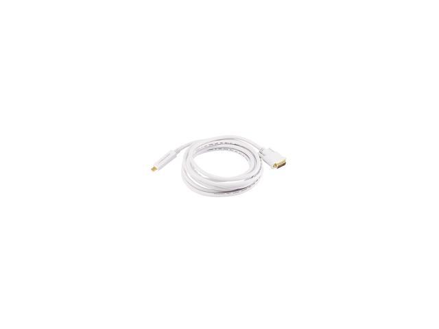Monoprice 10Ft 32Awg Mini Displayport To Dvi Cable - White