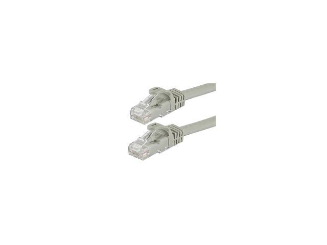 Monoprice Cat6 Ethernet Patch Cable - 100 Feet - Gray Network Internet Cord - RJ45, Stranded, 550Mhz, UTP, Pure Bare Copper Wire, 24AWG -...