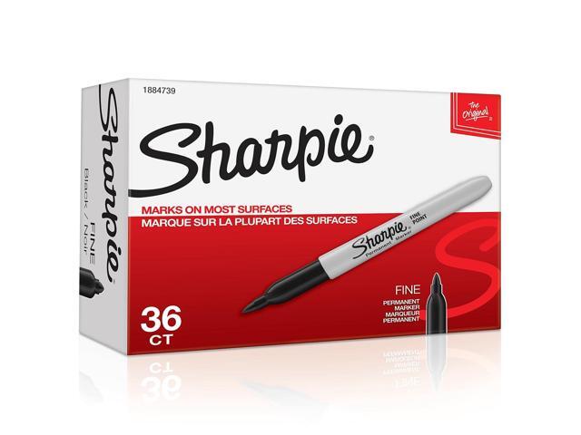 Sharpie Fine Point Permanent Marker Black 36/Pack 1884739