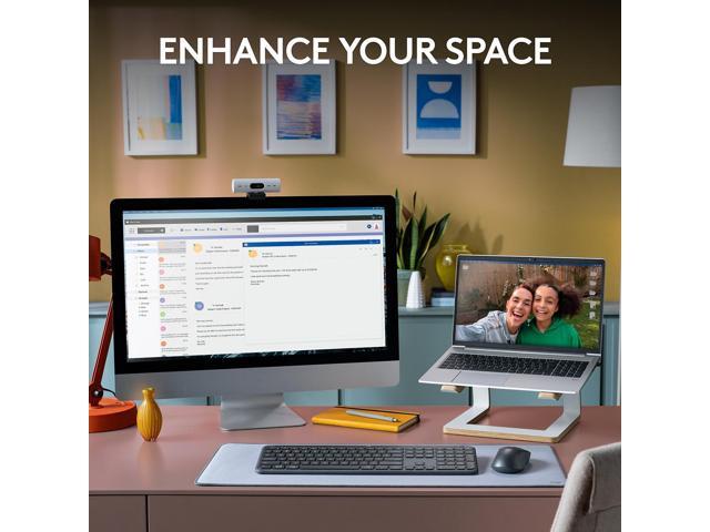 Logitech - MK955 Signature Slim Full-size Wireless Keyboard and Mouse Combo for Windows and Mac with Quiet Typing and Clicking - Graphite - image 11