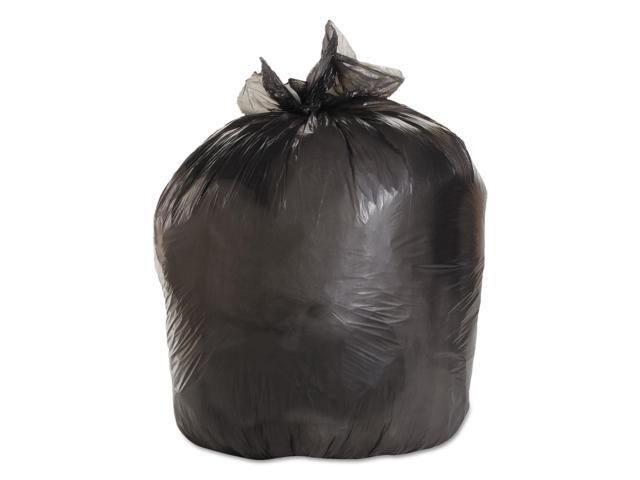 Boardwalk 3339H Medium-Grade Can Liners, 33 x 39, 33-Gallon,.50 Mil, Black, 25/Roll, 1 Roll