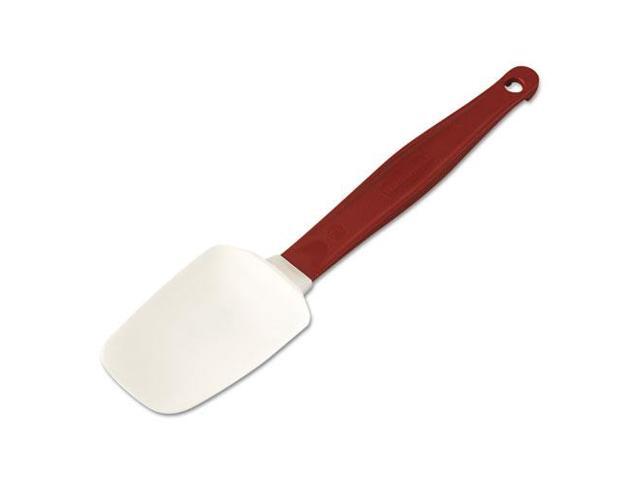 Rubbermaid 9-1/2' Spoon Food Scraper, Red/White Red/White FG196600RED