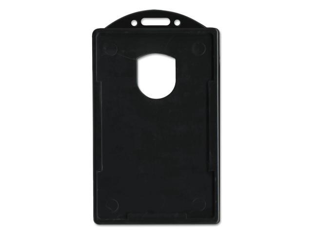 Advantus Vertical ID Card Holders 2 1/8 x 3 3/8 Black 25 per Pack 75657
