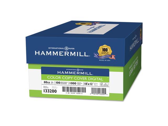 Hammermill - 133200 - Premium Color Copy Cover Paper, Photo White, 18 x 12, 1, 000 Sheets/Carton
