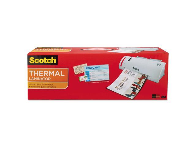 Scotch Thermal Laminator Value Pack 9' W with 20 Letter Size Pouches TL902VP