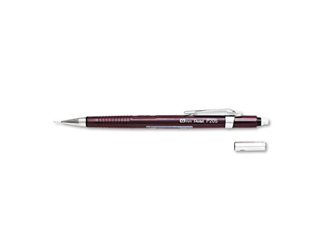 Pentel Sharp Mechanical Drafting Pencil 0.5 mm Burgundy Barrel P205B