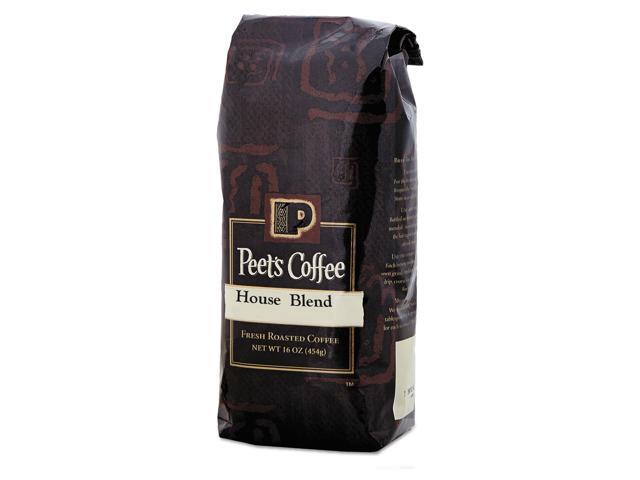 Peet's Coffee & Tea Bulk Coffee House Blend Ground 1 lb Bag 501619
