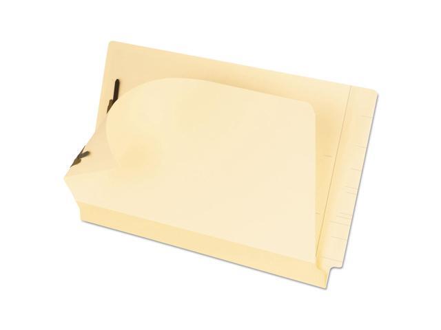 Esselte Pendaflex / ACCO - 13220 - Laminated Spine End Tab Folder with 2 Fasteners, 11 pt Manila, Legal, 50/Box
