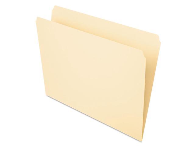 Pendaflex Essentials File Folders Straight Cut Top Tab Letter Manila 100/Box 752