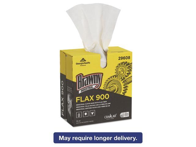 Georgia Pacific - 29608 - Dry Wipe, Brawny Professional F900, 9 x 16-1/2, Number of Sheets 72, White, PK 10