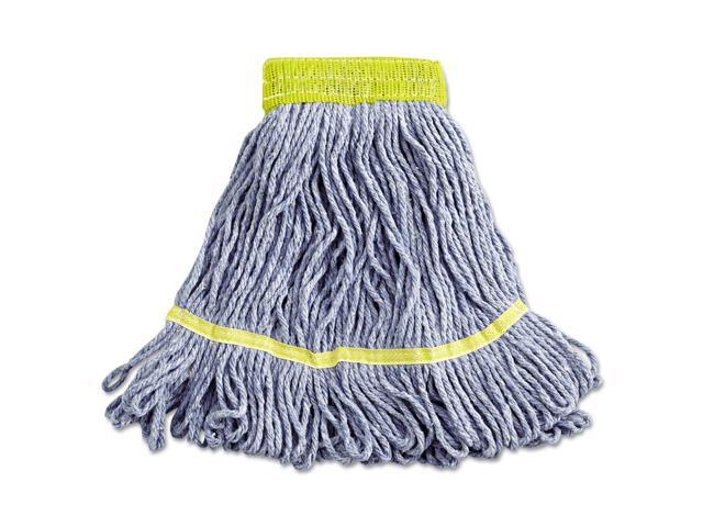 Boardwalk Super Loop Wet Mop Heads Cotton/Synthetic Small Size Blue 501BL