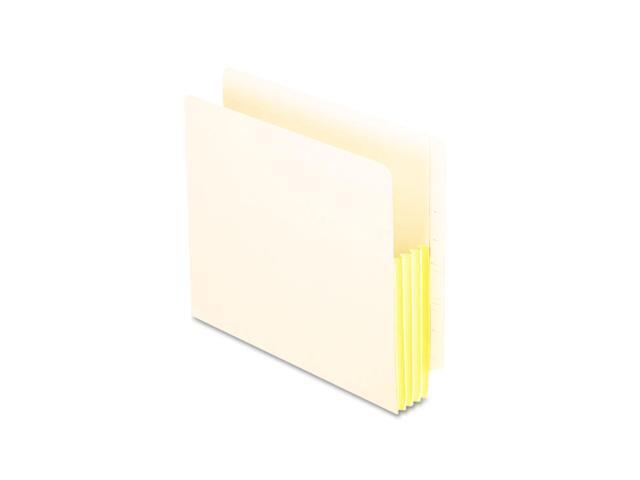 Pendaflex Manila Drop Front Shelf File Pockets Straight Cut 10 Pockets Letter Manila 12823