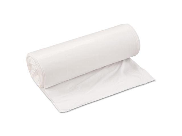 Inteplast Group Low-Density Can Liner 33 x 39 33gal .8mil White 25/Roll 6 Rolls