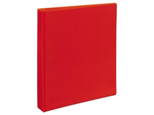 Avery - Heavy Duty 1" 3-Ring View Binders, One Touch EZD Ring - Red - image 2