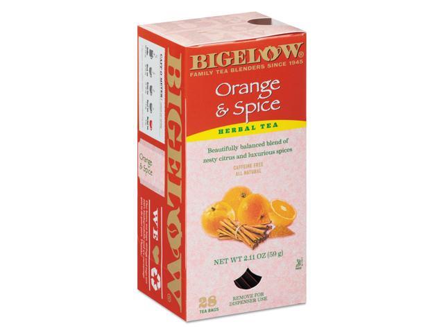 Bigelow Orange and Spice Herbal Tea 28/Box 10398