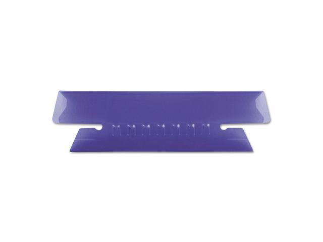 Pendaflex Hanging File Folder Tabs 1/3 Tab 3 1/2 Inch Violet Tab/White Insert 25