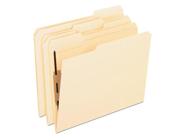 Pendaflex Folders with Two Bonded Fasteners 1/3 Cut Top Tab Letter Manila 50/Box