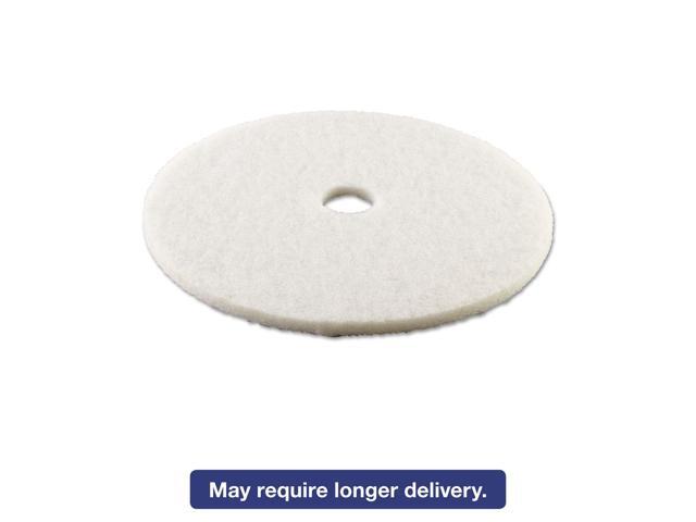 Standard 24-Inch Diameter Polishing Floor Pads, White BWK4024WHI