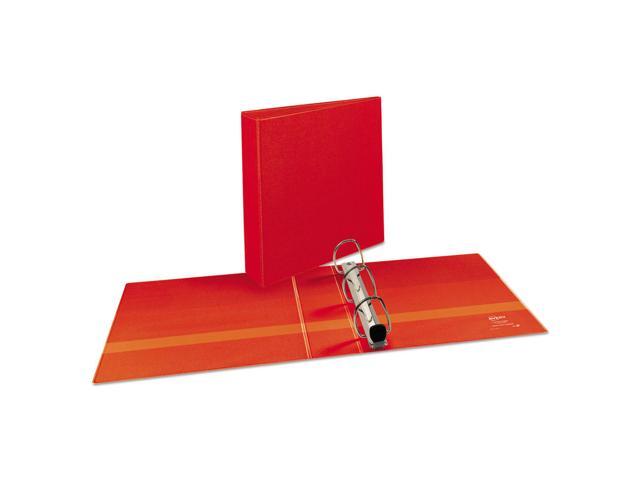 Avery Heavy-Duty View Binder w/Locking 1-Touch EZD Rings 2' Cap Red 79225