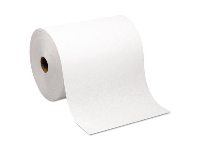 Georgia Pacific Professional Hardwound Roll Paper Towel Nonperforated 7.87 x 1000ft White 6 Rolls/Carton 26470