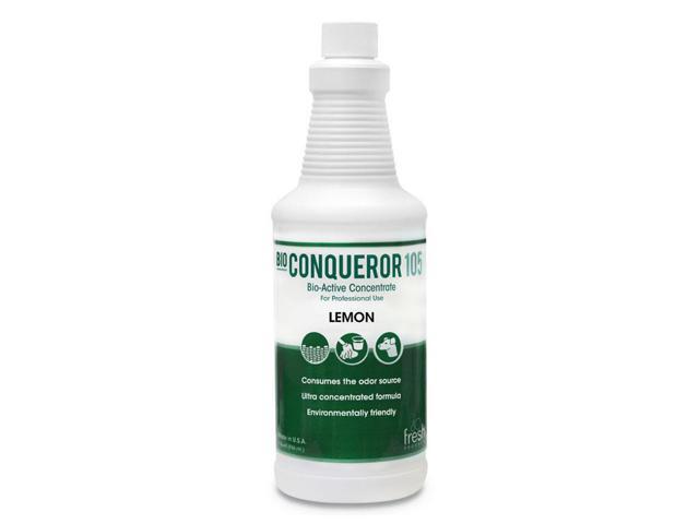 Fresh Products Bio Conqueror 105 Enzymatic Odor Counteractant Concentrate, Citrus, 32 oz, 12/CT