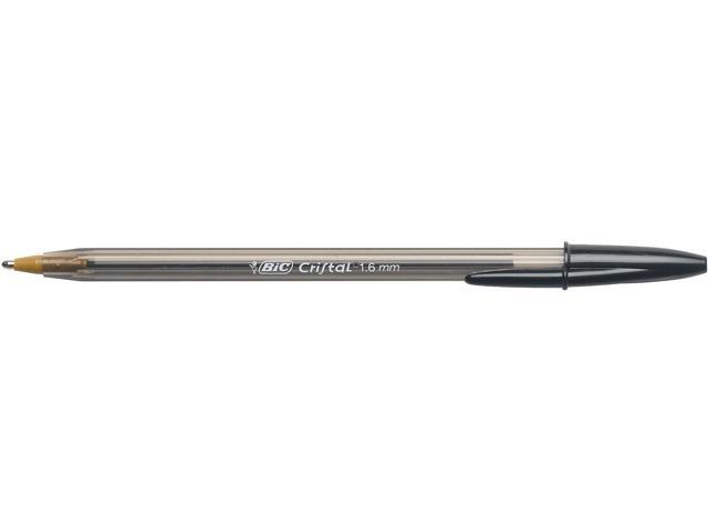 BIC Cristal Xtra Bold Ballpoint Pen Stick Bold Black 24/Pack MSBP241BLK
