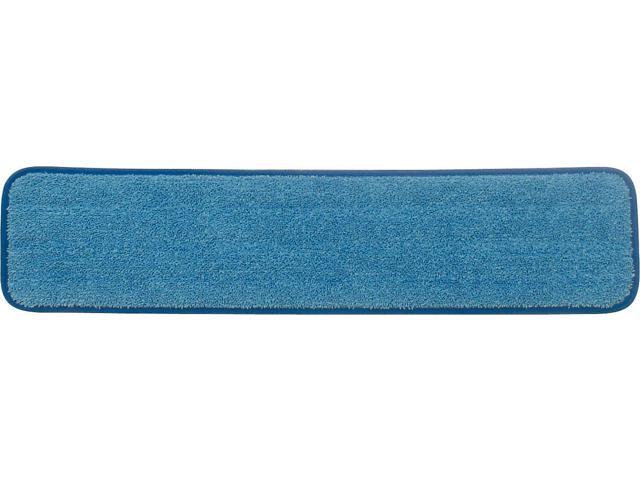 RUBBERMAID COMMERCIAL FGQ41100BL00 24 in Quick Change Mop Pad, Blue, No Handle