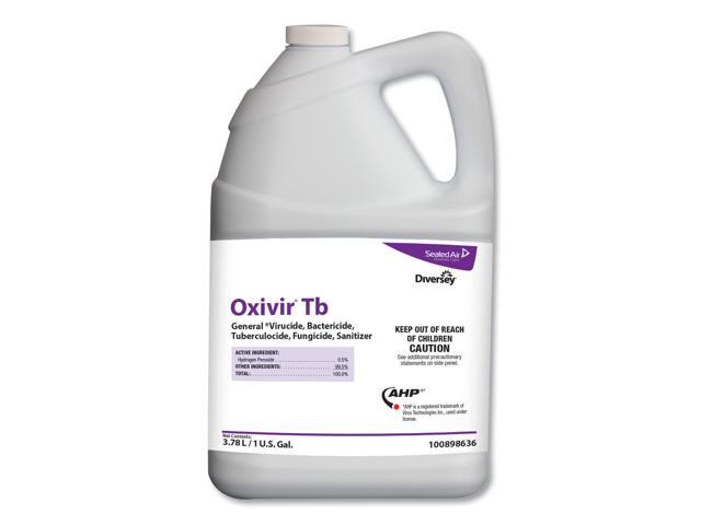 Diversey 100898636 Cleaner and Disinfectant, 1 Gal.,PK4