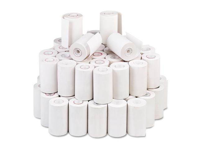 Iconex Direct Thermal Printing Thermal Paper Rolls 3.13 x 90 ft White 90781275