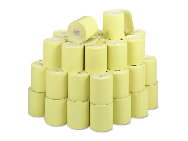 Iconex Direct Thermal Printing Thermal Paper Rolls 3.13' x 230 ft Canary