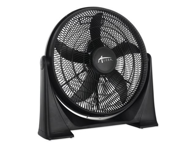 20' Super-Circulator 3-Speed Tilt Fan, Plastic, Black FAN203