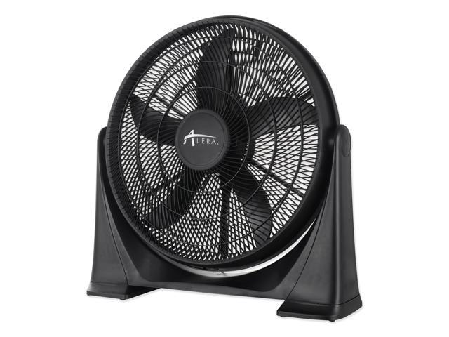 20' Super-Circulator 3-Speed Tilt Fan, Plastic, Black FAN203