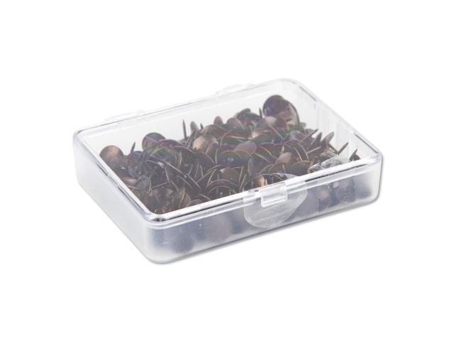 U Brands Fashion Sphere Push Pins Plastic Clear 7/16' 100/Pack 3089U06-24