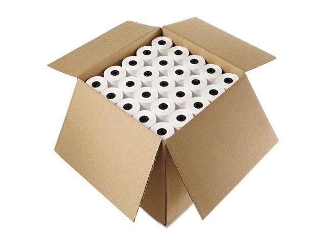 Iconex Impact Bond Paper Rolls 3' x 85 ft White 50/Carton 90742203