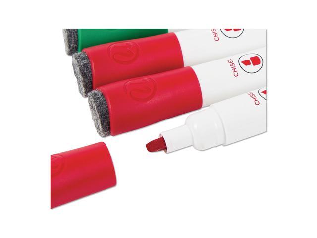 Dry erase markers - ASSORTED 12 Count Chisel UBR3981U0012
