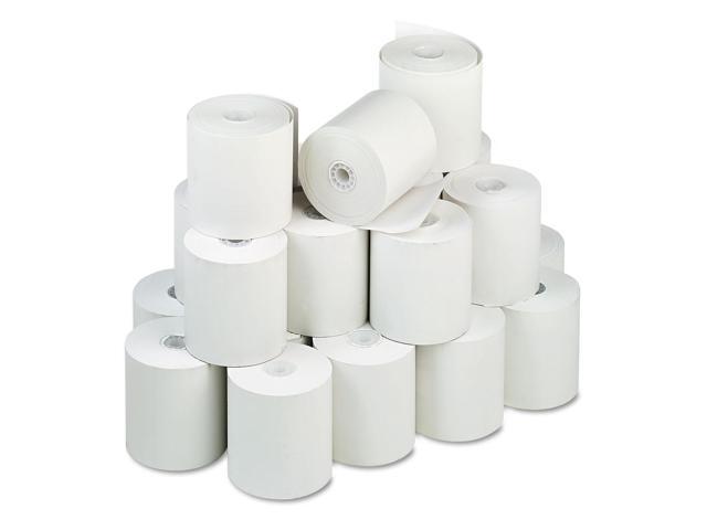 Iconex Direct Thermal Printing Thermal Paper Rolls 3 x 225 ft White 24/Carton