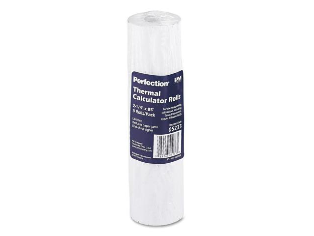 Iconex Direct Thermal Printing Thermal Paper Rolls 2.25' x 85 ft White 3/Pack