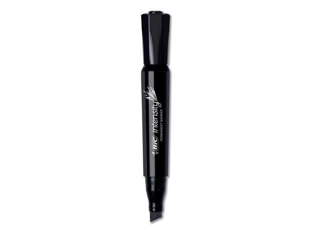 BIC Intensity Chisel Tip Permanent Marker Broad Black 36/Pack GPMM36BK