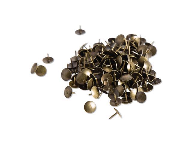 U Brands Fashion Sphere Push Pins Plastic Clear 7/16' 100/Pack 3089U06-24
