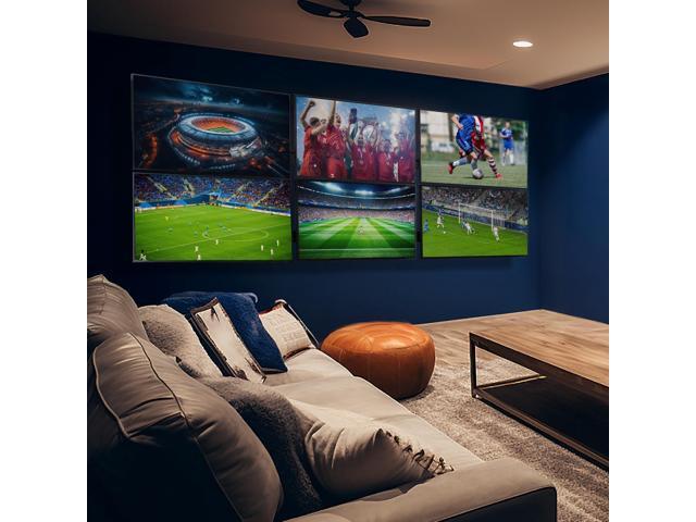 VIVO 2x3 Pop-Out Video Wall Mount (Fits 6 TVs) for 37 to 65 Plasma Screens