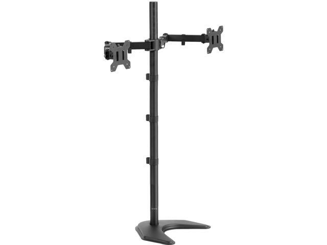 VIVO Dual Monitor Mount Extra Tall Desk Stand Holds two Screens up to 27'