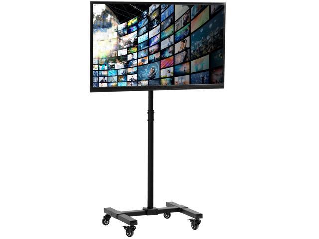 VIVO Mobile 13' to 50' TV Floor Stand, Height Adjustable Mount w/ Wheels